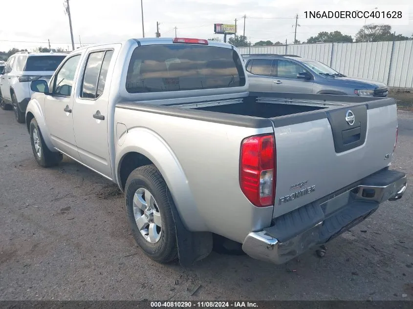 2012 Nissan Frontier Sv VIN: 1N6AD0ER0CC401628 Lot: 40810290