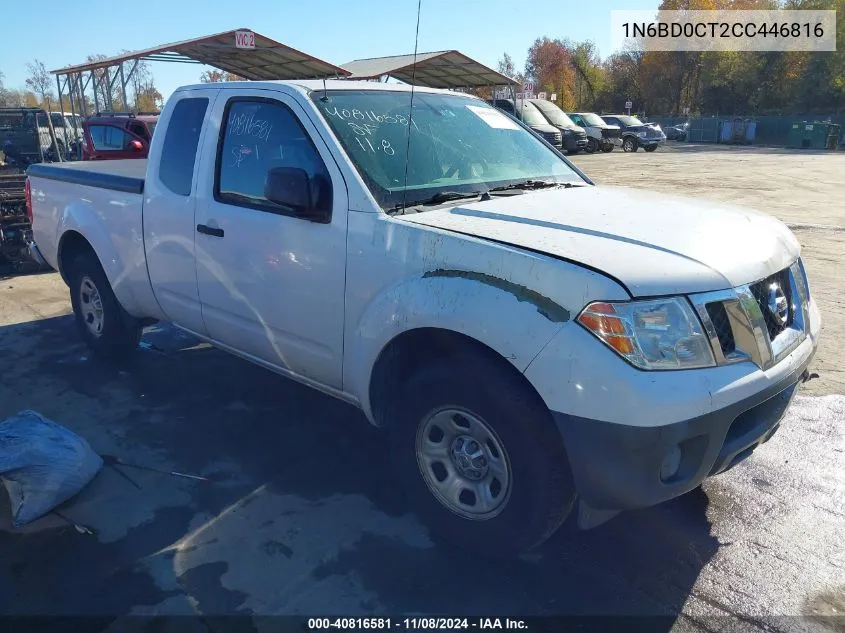 2012 Nissan Frontier S VIN: 1N6BD0CT2CC446816 Lot: 40816581