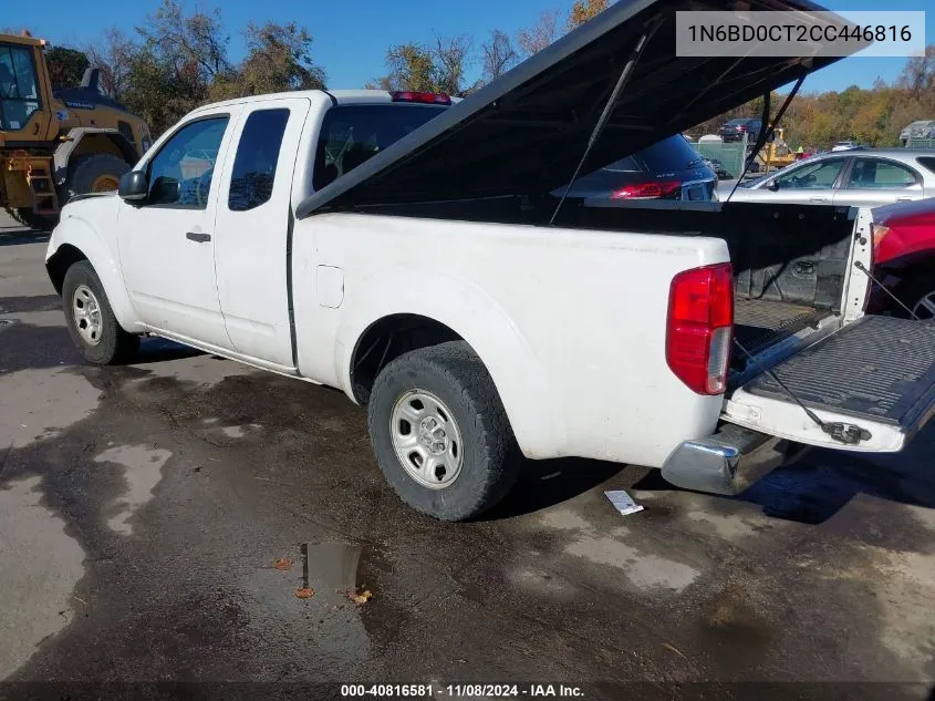 2012 Nissan Frontier S VIN: 1N6BD0CT2CC446816 Lot: 40816581