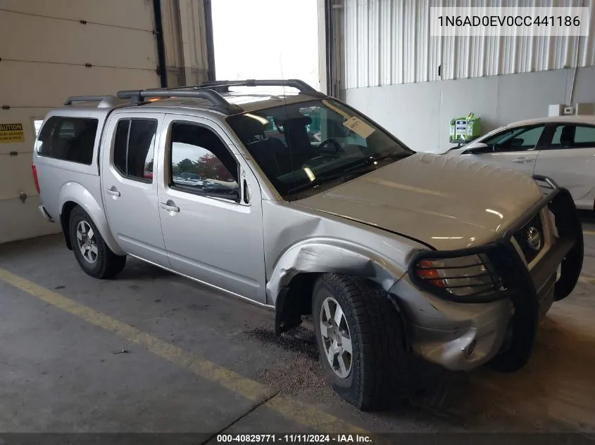 2012 Nissan Frontier Pro-4X VIN: 1N6AD0EV0CC441186 Lot: 40829771