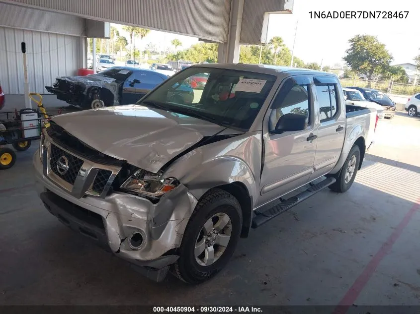 1N6AD0ER7DN728467 2013 Nissan Frontier S/Sv/Sl/Pro-4X