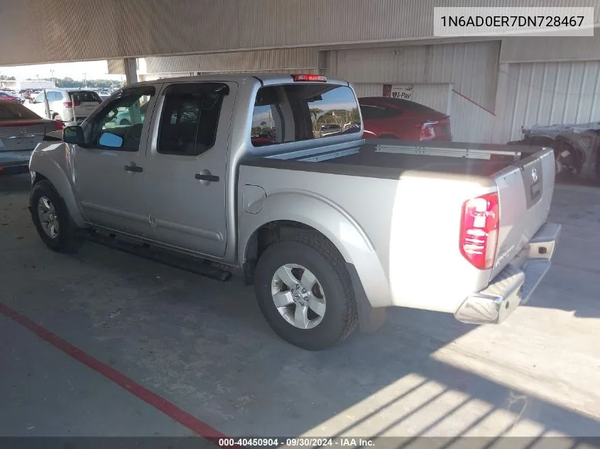 1N6AD0ER7DN728467 2013 Nissan Frontier S/Sv/Sl/Pro-4X