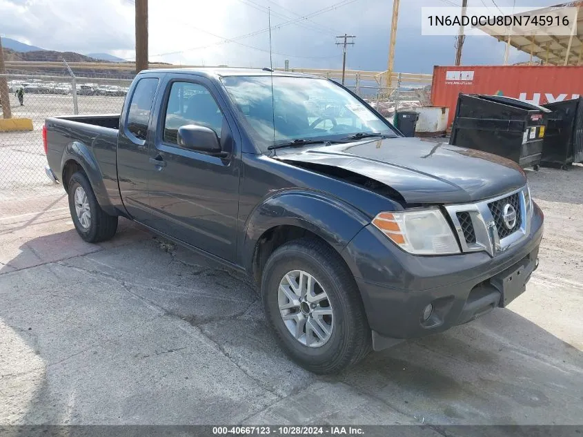 2013 Nissan Frontier Sv VIN: 1N6AD0CU8DN745916 Lot: 40667123