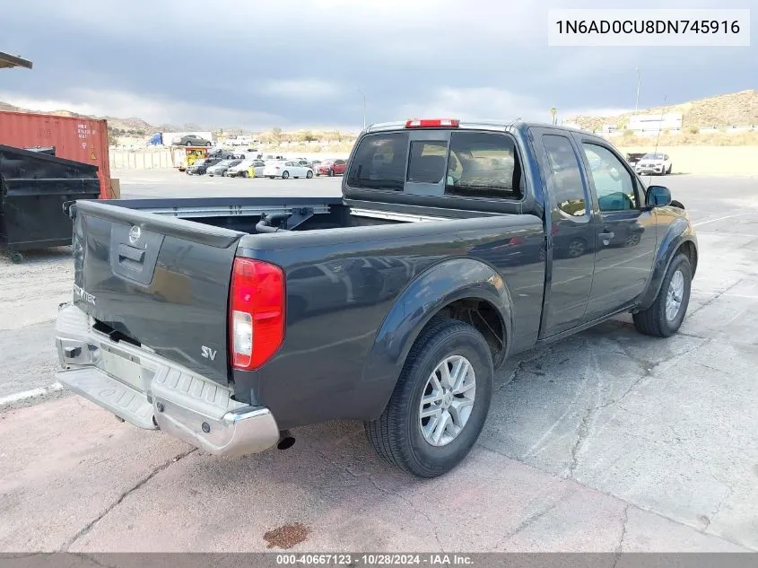 1N6AD0CU8DN745916 2013 Nissan Frontier Sv