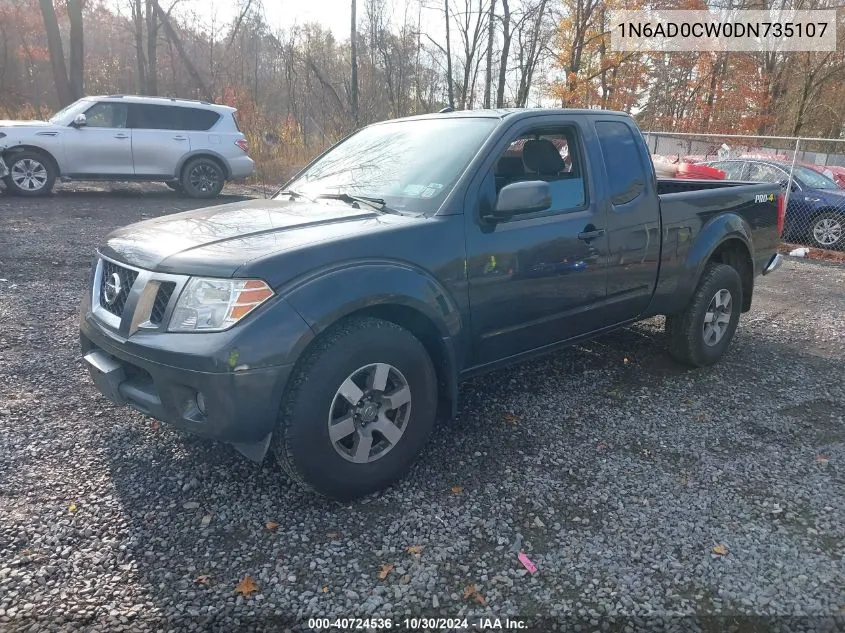 1N6AD0CW0DN735107 2013 Nissan Frontier Pro-4X