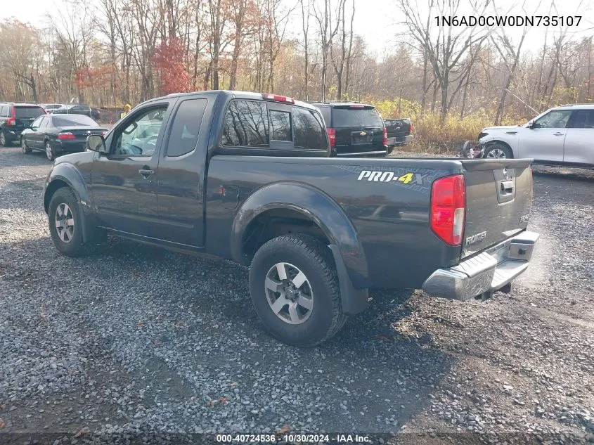 1N6AD0CW0DN735107 2013 Nissan Frontier Pro-4X