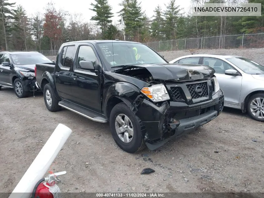 2013 Nissan Frontier Sv VIN: 1N6AD0EV5DN726410 Lot: 40741133