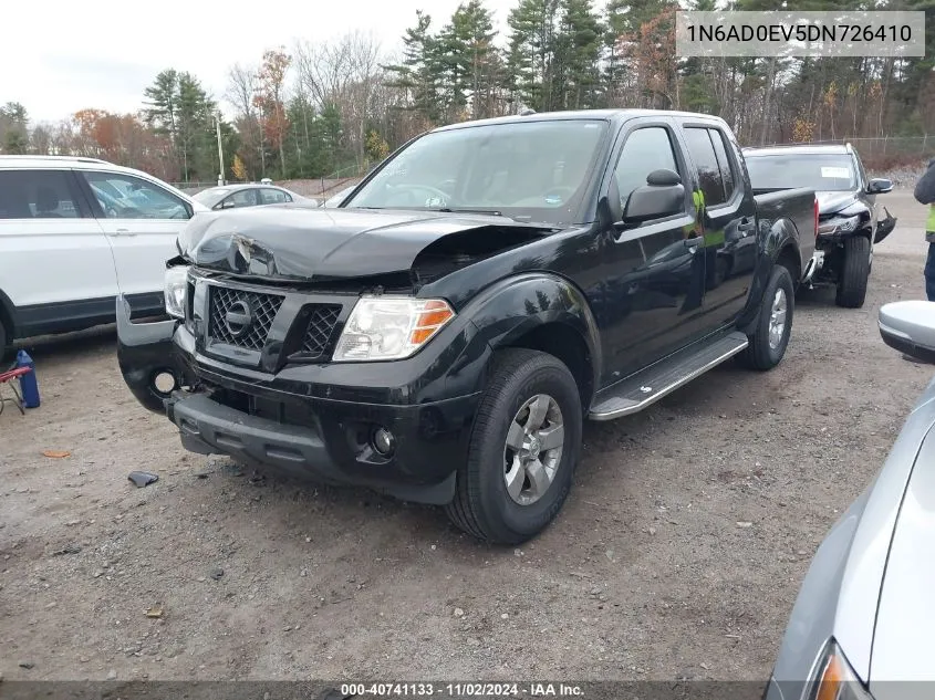 2013 Nissan Frontier Sv VIN: 1N6AD0EV5DN726410 Lot: 40741133