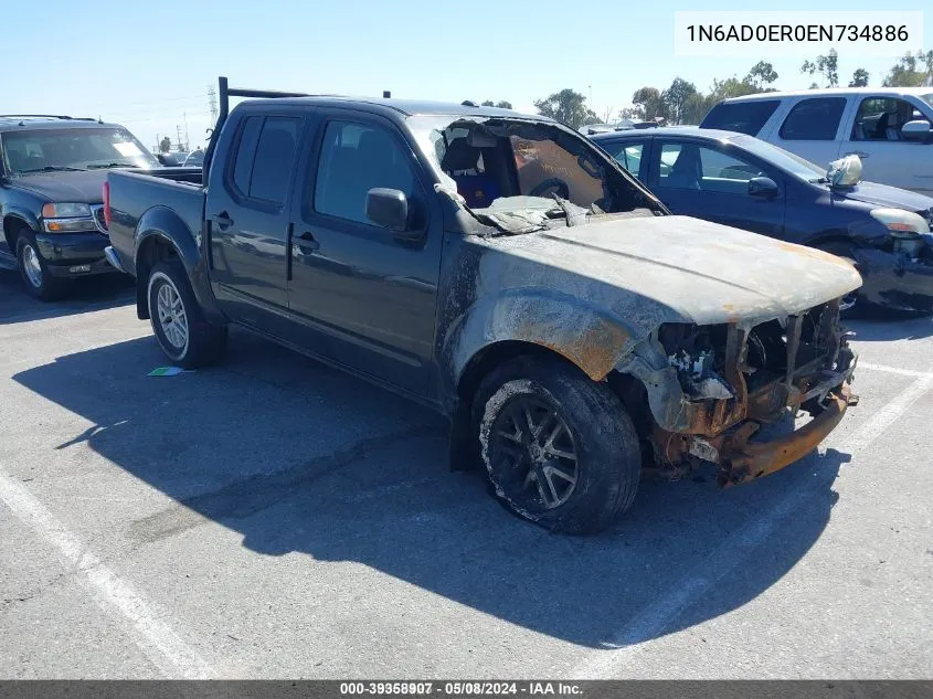 1N6AD0ER0EN734886 2014 Nissan Frontier Sv