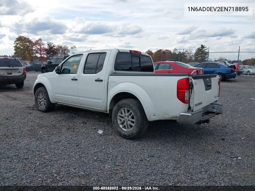 2014 Nissan Frontier Sv VIN: 1N6AD0EV2EN718895 Lot: 40332972