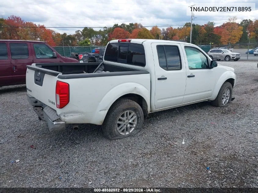 2014 Nissan Frontier Sv VIN: 1N6AD0EV2EN718895 Lot: 40332972