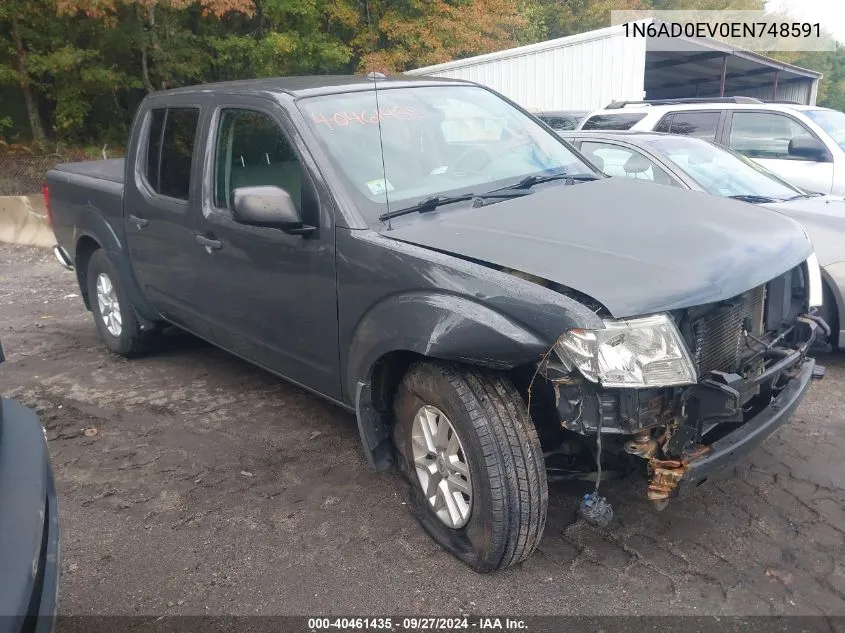 1N6AD0EV0EN748591 2014 Nissan Frontier Sv