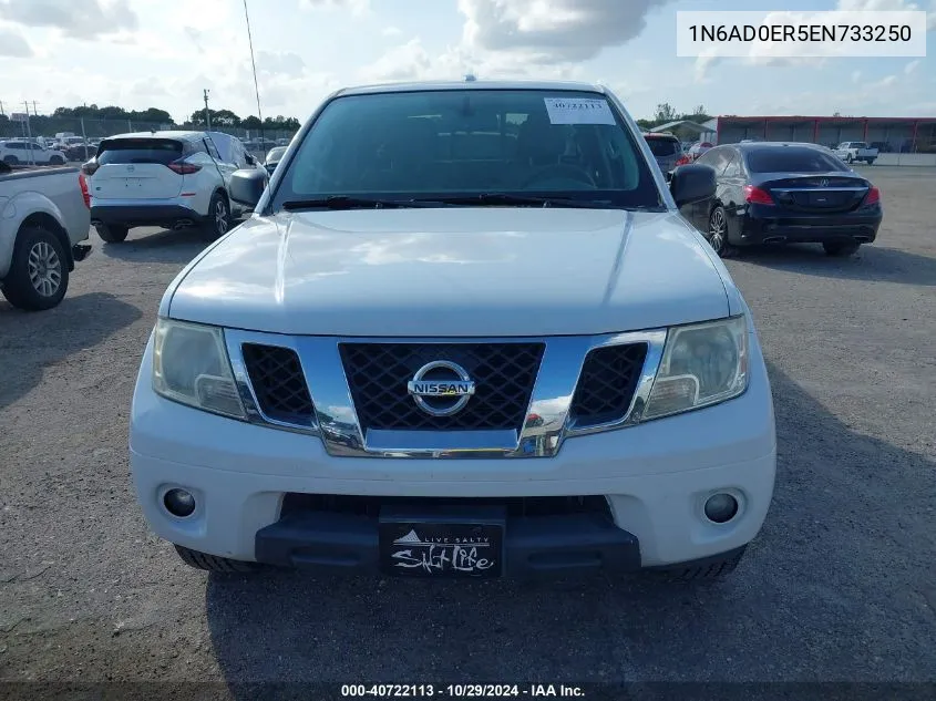 2014 Nissan Frontier Sv VIN: 1N6AD0ER5EN733250 Lot: 40722113