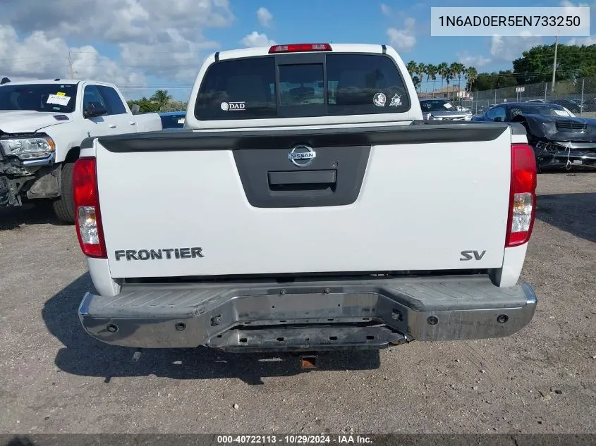 2014 Nissan Frontier Sv VIN: 1N6AD0ER5EN733250 Lot: 40722113