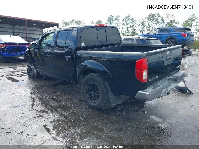 1N6AD0EV6EN718401 2014 Nissan Frontier Sv