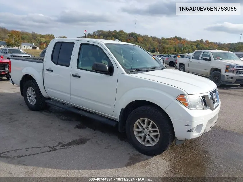 2014 Nissan Frontier Pro-4X/S/Sl/Sv VIN: 1N6AD0EV6EN753066 Lot: 40744991