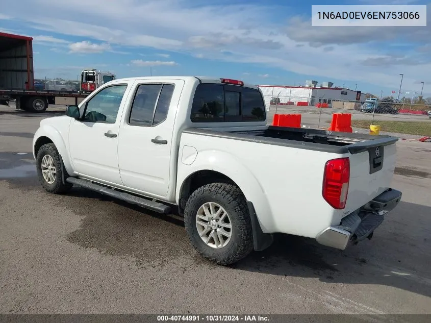 2014 Nissan Frontier Pro-4X/S/Sl/Sv VIN: 1N6AD0EV6EN753066 Lot: 40744991