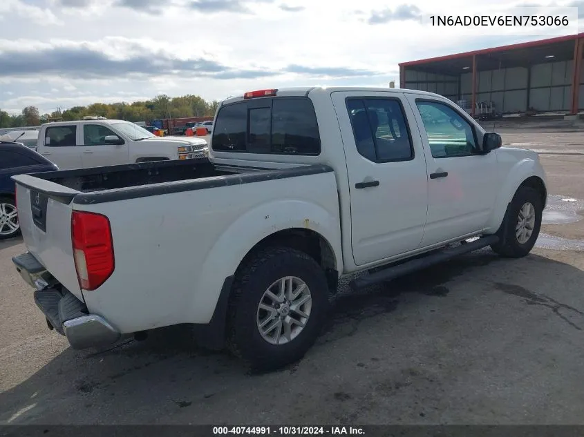 2014 Nissan Frontier Pro-4X/S/Sl/Sv VIN: 1N6AD0EV6EN753066 Lot: 40744991