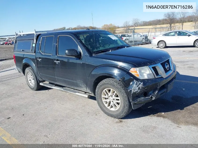 2014 Nissan Frontier Sv VIN: 1N6AD0ER7EN716286 Lot: 40770384