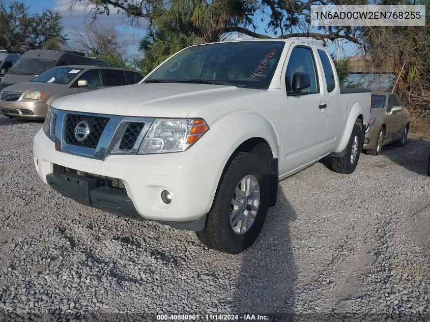 2014 Nissan Frontier Sv VIN: 1N6AD0CW2EN768255 Lot: 40880961