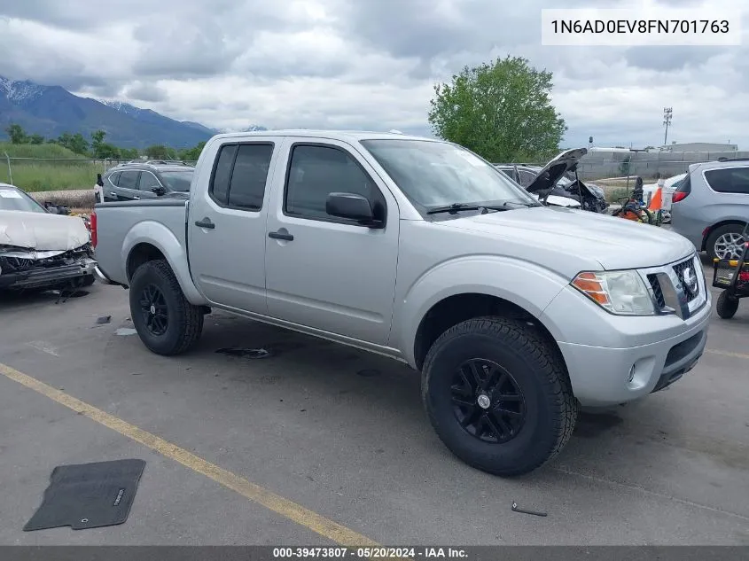 2015 Nissan Frontier Sv VIN: 1N6AD0EV8FN701763 Lot: 39473807