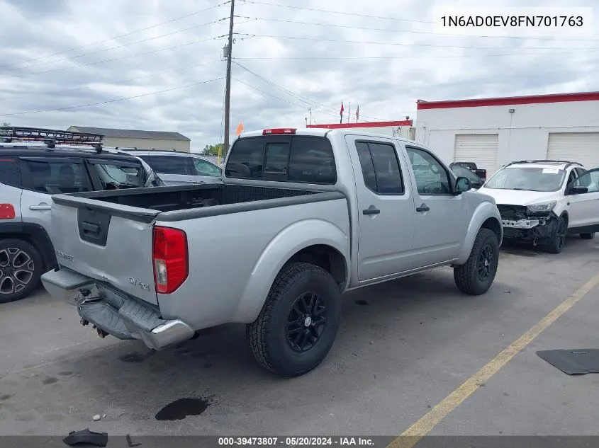 2015 Nissan Frontier Sv VIN: 1N6AD0EV8FN701763 Lot: 39473807