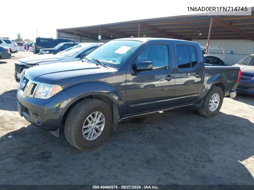 1N6AD0ER1FN714745 2015 Nissan Frontier Sv