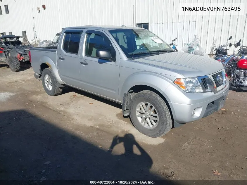 2015 Nissan Frontier Sv VIN: 1N6AD0EV0FN763495 Lot: 40722064