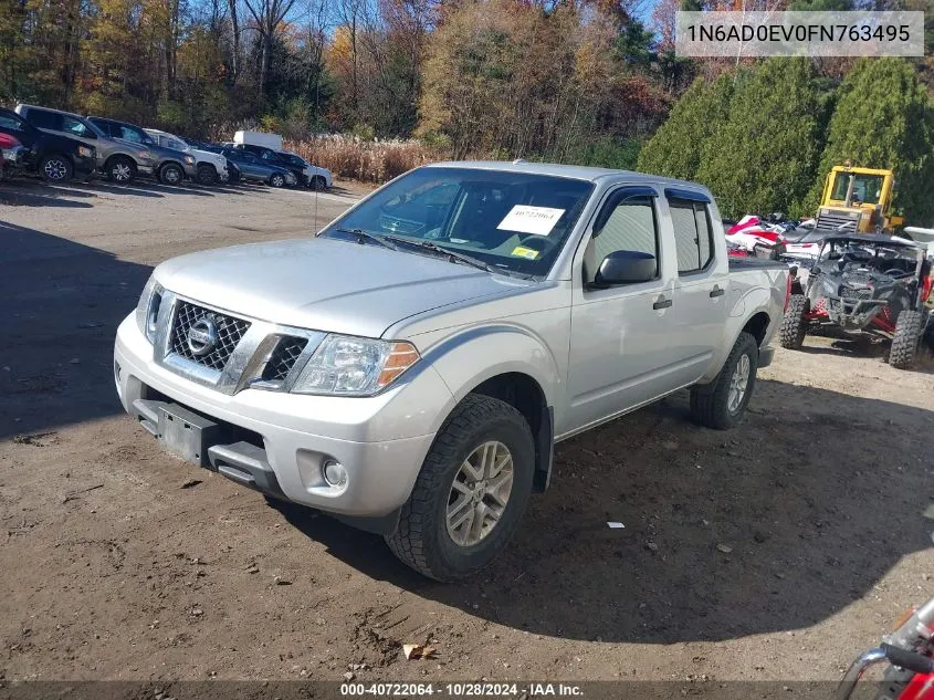 2015 Nissan Frontier Sv VIN: 1N6AD0EV0FN763495 Lot: 40722064