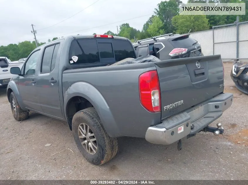 1N6AD0ERXGN789431 2016 Nissan Frontier Sv