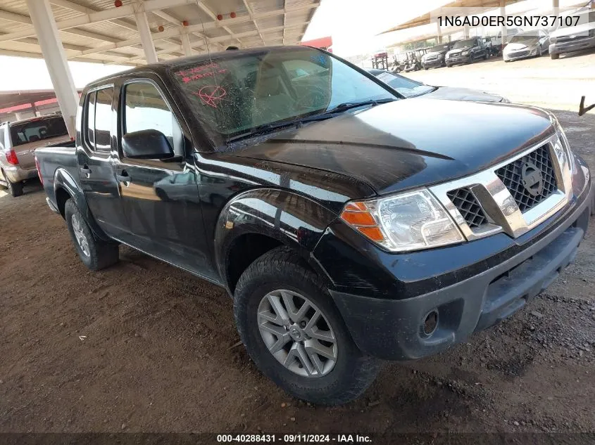 2016 Nissan Frontier Desert Runner/S/Sl/Sv VIN: 1N6AD0ER5GN737107 Lot: 40288431