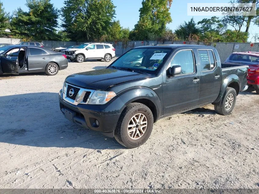 2016 Nissan Frontier Sv VIN: 1N6AD0ER5GN767627 Lot: 40368876