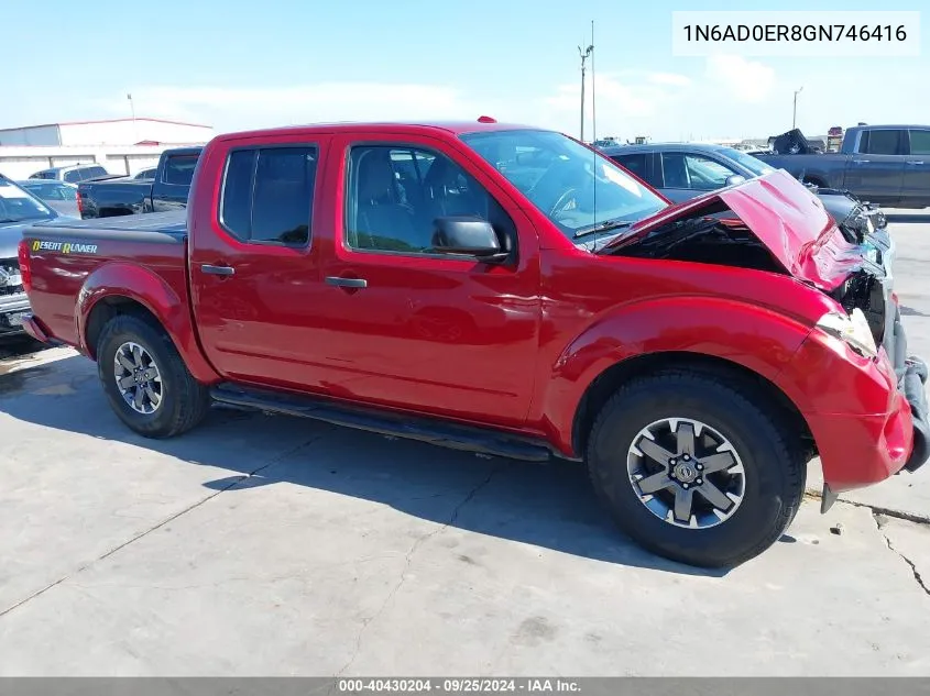 1N6AD0ER8GN746416 2016 Nissan Frontier Desert Runner