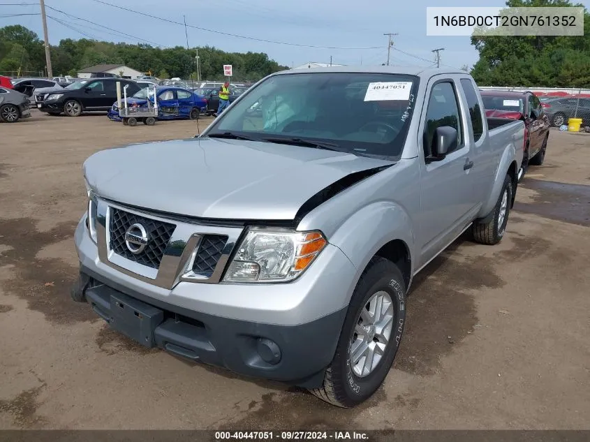 1N6BD0CT2GN761352 2016 Nissan Frontier S/Sv-I4