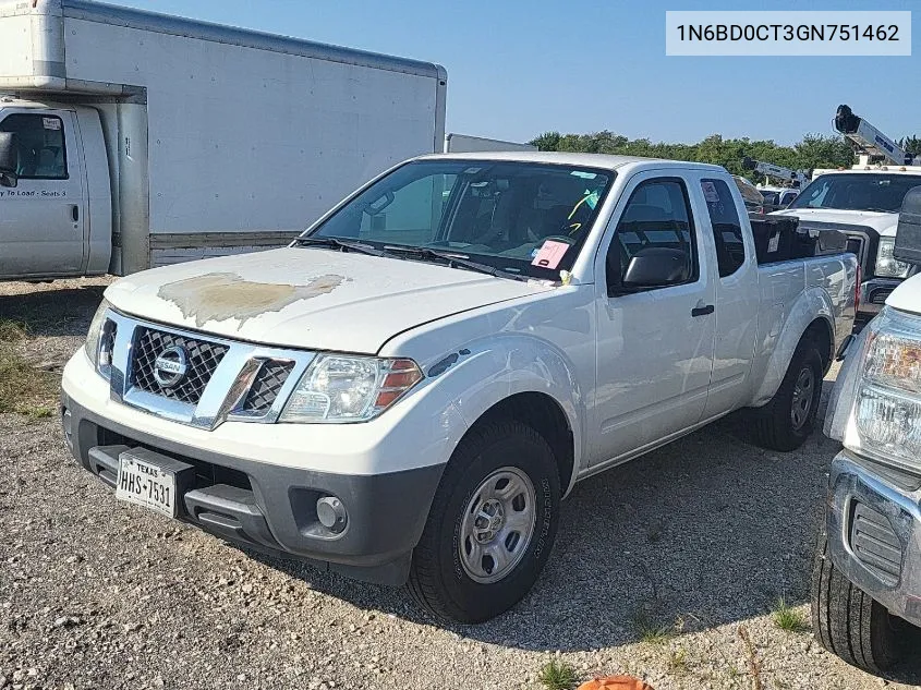 1N6BD0CT3GN751462 2016 Nissan Frontier S/Sv