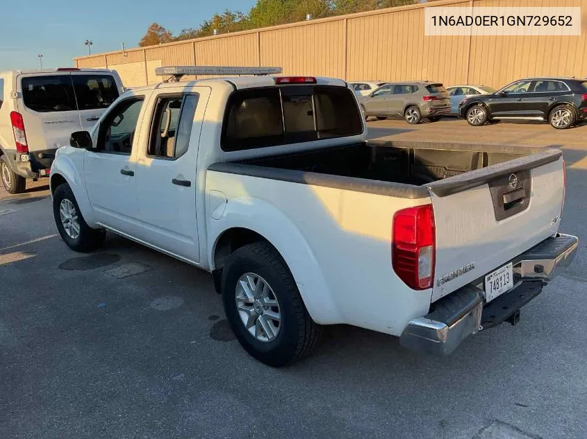 2016 Nissan Frontier S/Sv/Sl/Pro-4X VIN: 1N6AD0ER1GN729652 Lot: 40743747