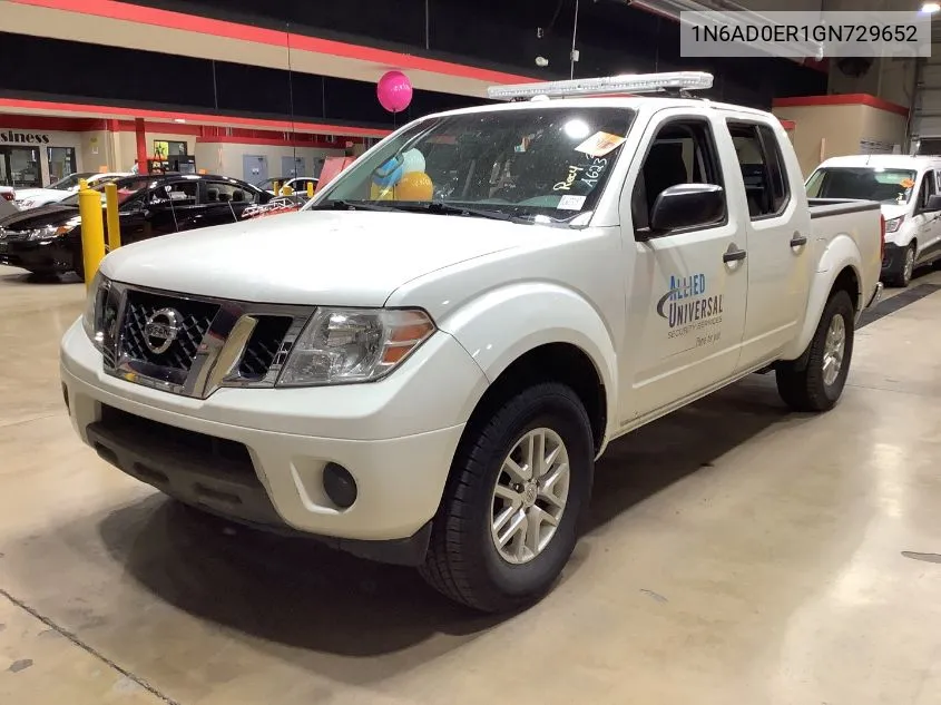 2016 Nissan Frontier S/Sv/Sl/Pro-4X VIN: 1N6AD0ER1GN729652 Lot: 40743747