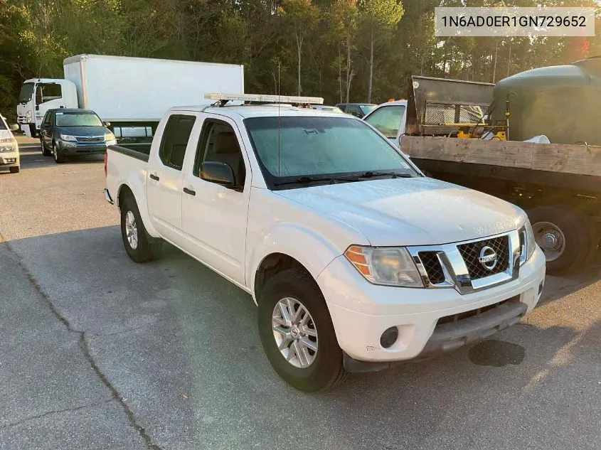 2016 Nissan Frontier S/Sv/Sl/Pro-4X VIN: 1N6AD0ER1GN729652 Lot: 40743747