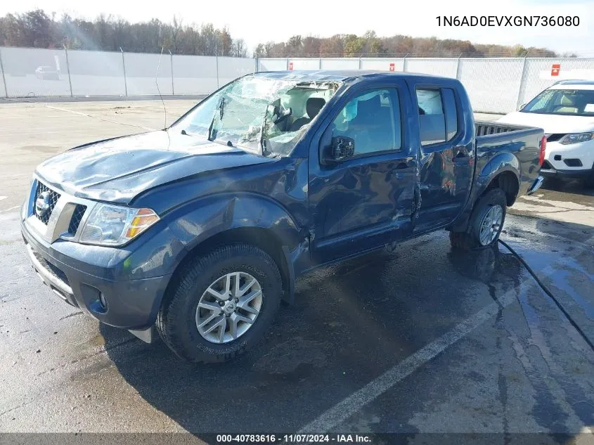 1N6AD0EVXGN736080 2016 Nissan Frontier Sv