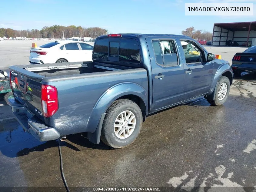 1N6AD0EVXGN736080 2016 Nissan Frontier Sv