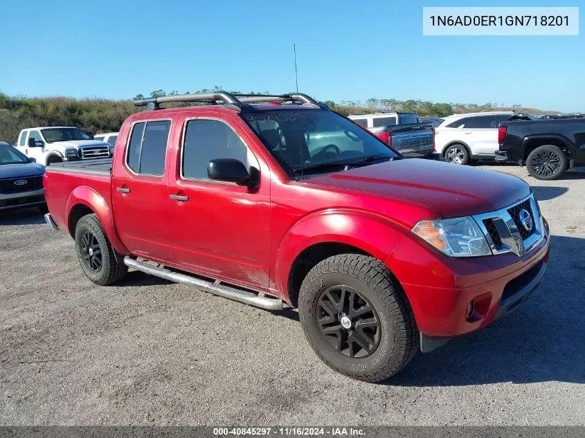 2016 Nissan Frontier Sv VIN: 1N6AD0ER1GN718201 Lot: 40845297