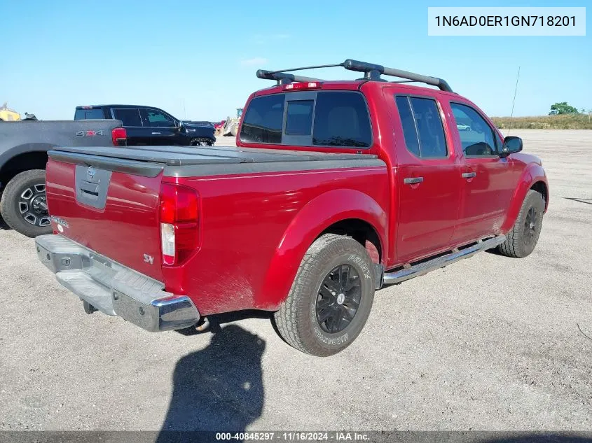 2016 Nissan Frontier Sv VIN: 1N6AD0ER1GN718201 Lot: 40845297