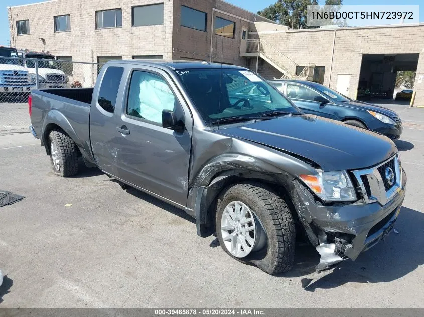 2017 Nissan Frontier Sv-I4 VIN: 1N6BD0CT5HN723972 Lot: 39465878