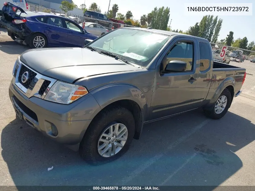 2017 Nissan Frontier Sv-I4 VIN: 1N6BD0CT5HN723972 Lot: 39465878