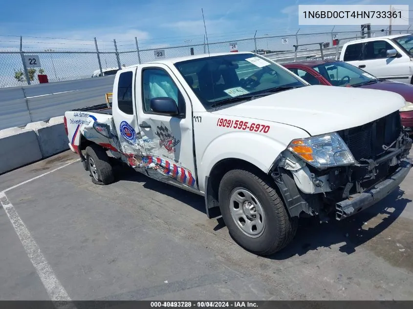 2017 Nissan Frontier S VIN: 1N6BD0CT4HN733361 Lot: 40493728