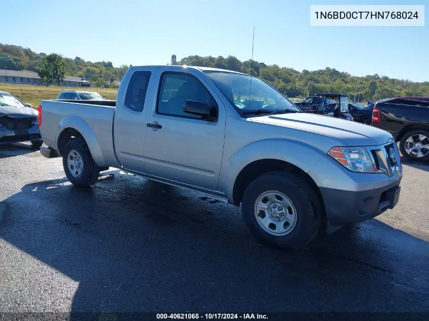 2017 Nissan Frontier S VIN: 1N6BD0CT7HN768024 Lot: 40621065