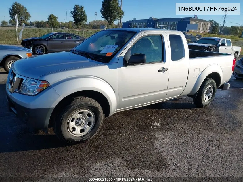 1N6BD0CT7HN768024 2017 Nissan Frontier S