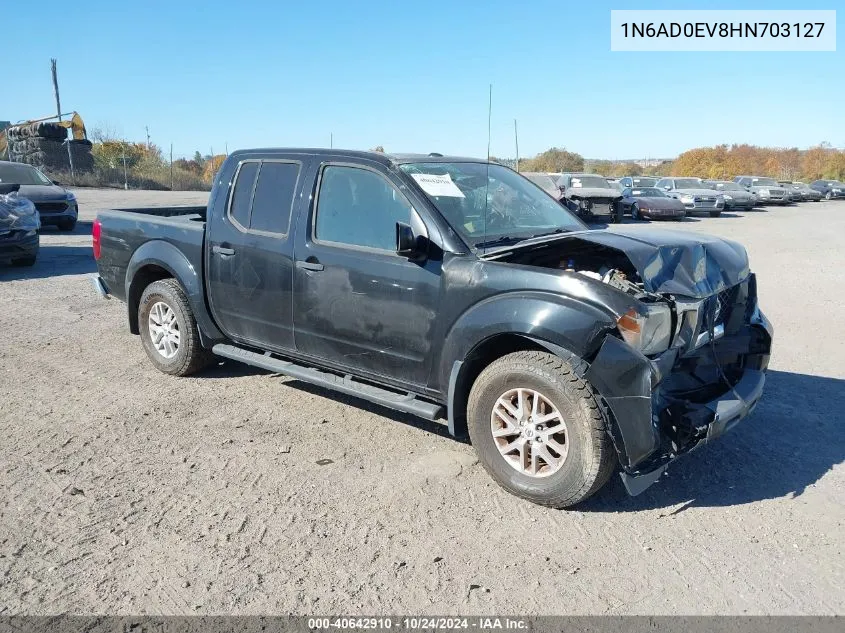 2017 Nissan Frontier Sv VIN: 1N6AD0EV8HN703127 Lot: 40642910