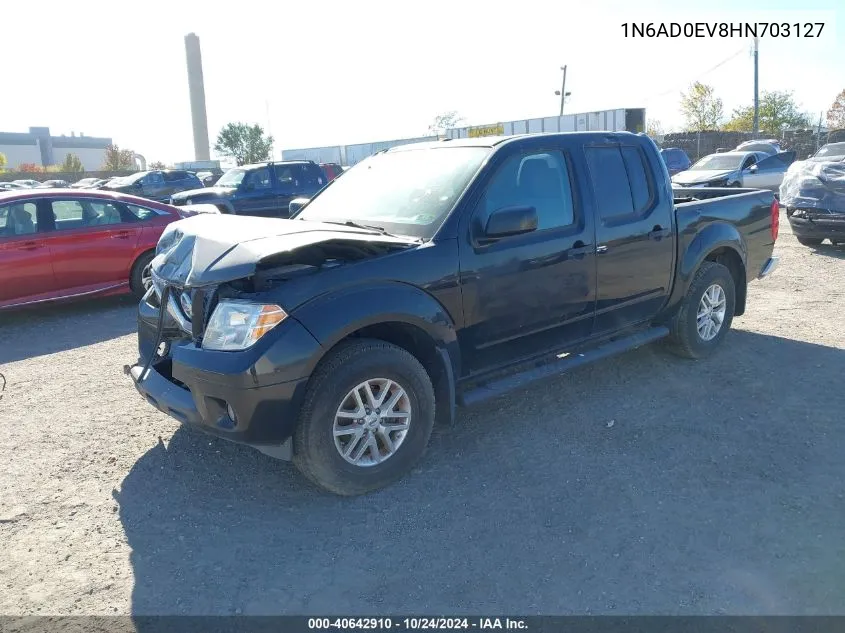 2017 Nissan Frontier Sv VIN: 1N6AD0EV8HN703127 Lot: 40642910