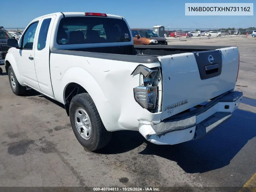 2017 Nissan Frontier S VIN: 1N6BD0CTXHN731162 Lot: 40704813